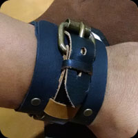 Cuff style watchband 